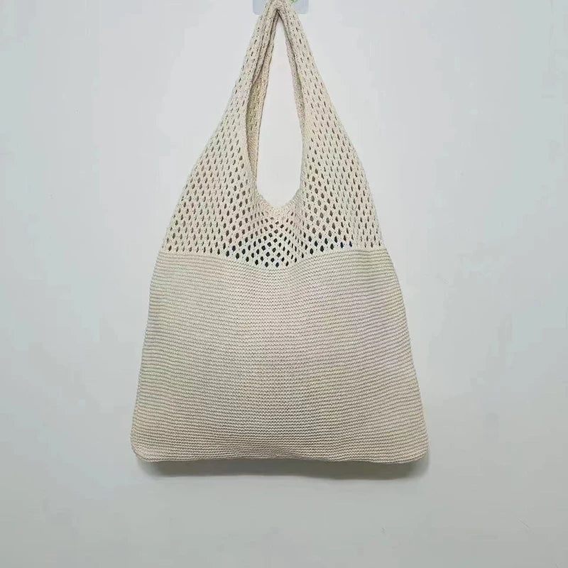 Sac Cabas Crochet Tressé