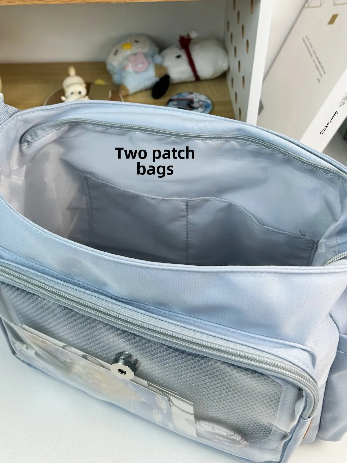 Sac Transparent Harajuku Y2K Badges