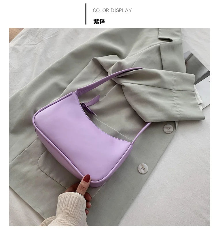 Sac Sous-Bras Cuir PU Mini