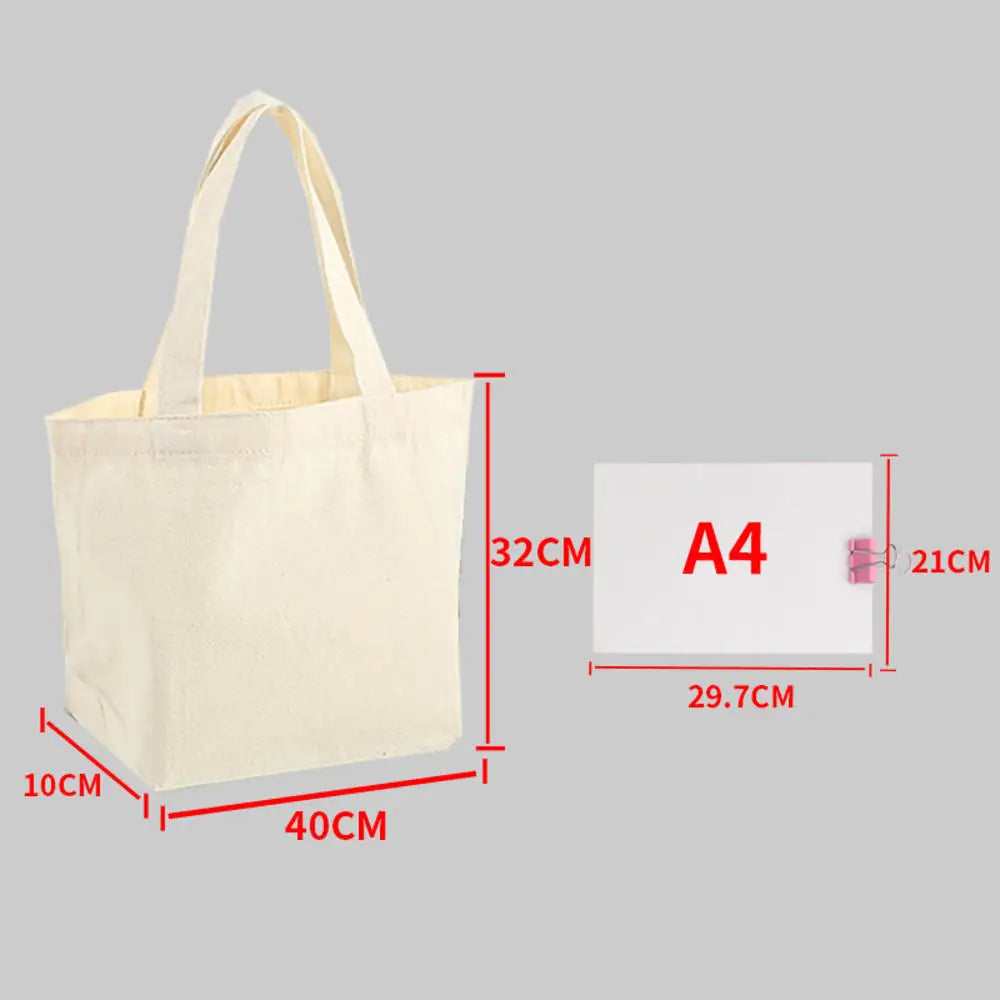 Tote Bag Toile Réutilisable
