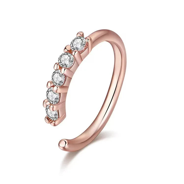 Piercing Nez Zircon Discret