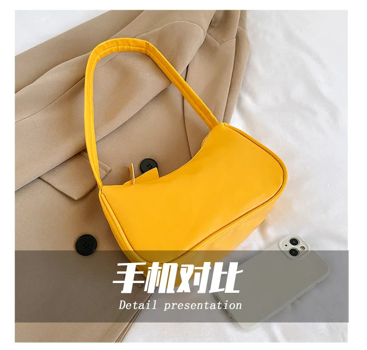 Sac Sous-Bras Cuir PU Mini