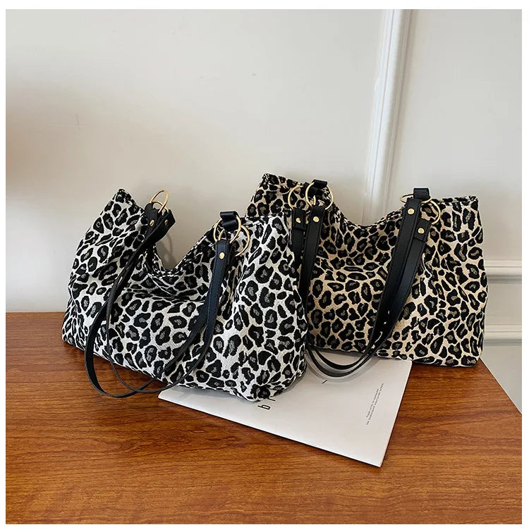 Tote Bag Imprimé Léopard