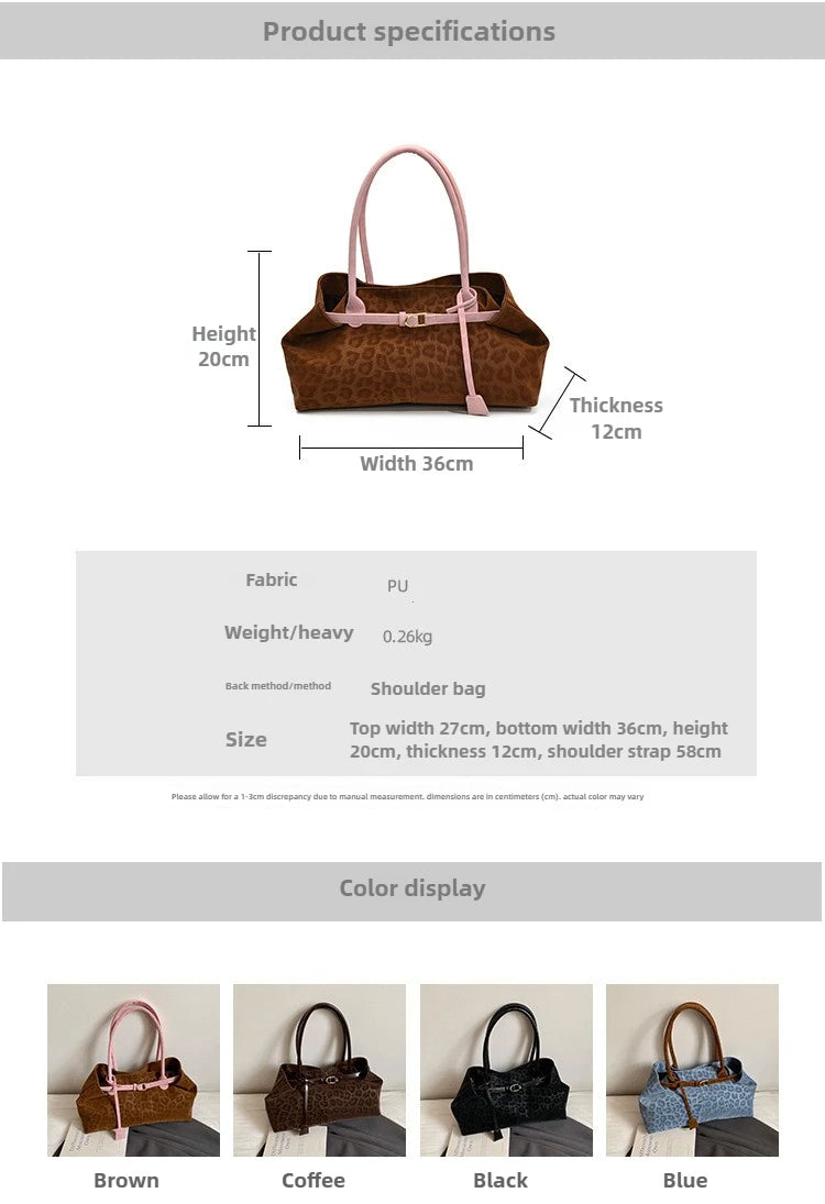 Sac Bandoulière Vintage Grande Taille
