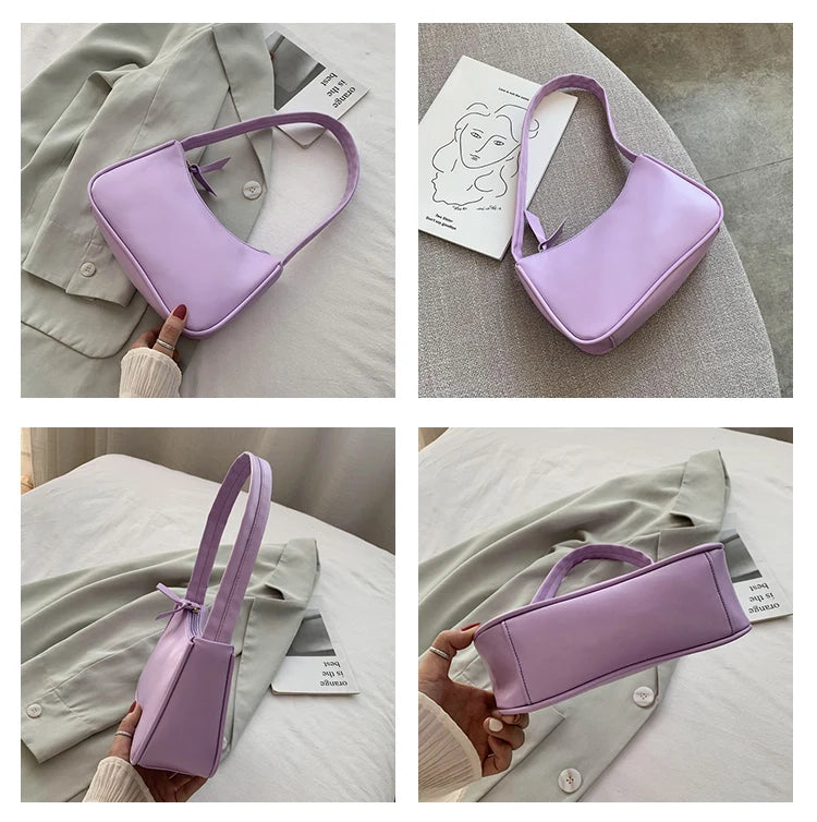 Sac Sous-Bras Cuir PU Mini