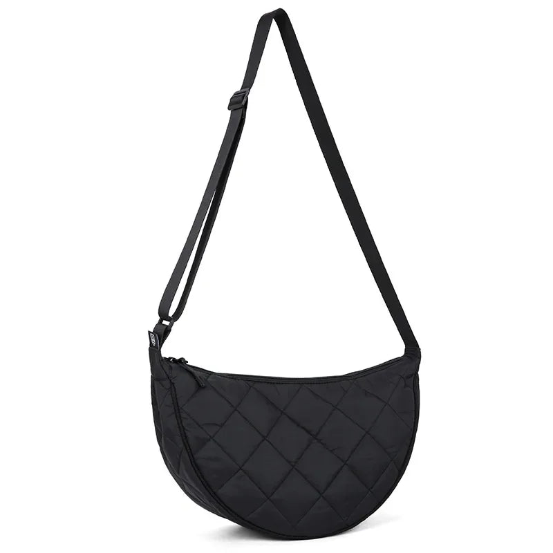 Sac Bandoulière Demi-Lune Nylon