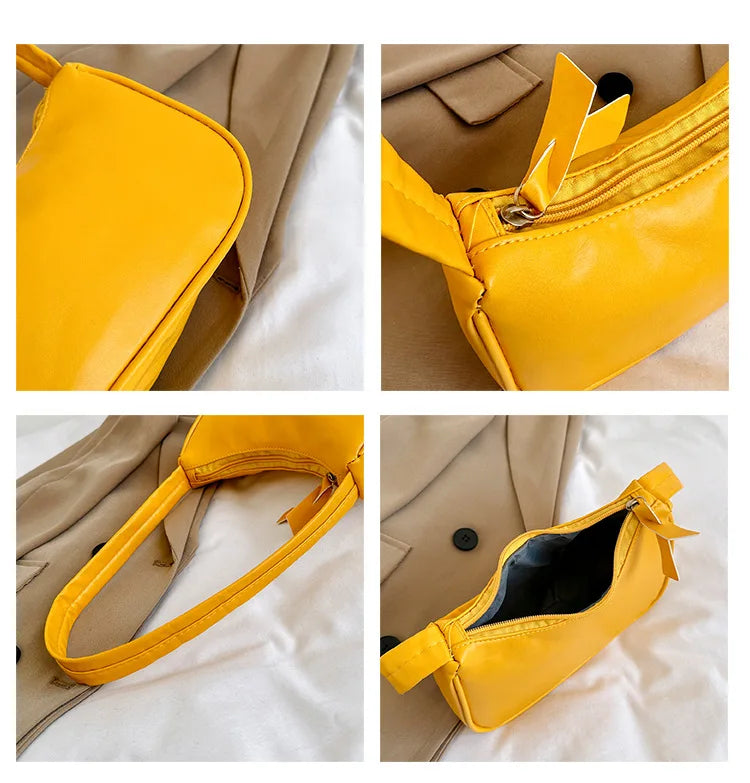 Sac Sous-Bras Cuir PU Mini