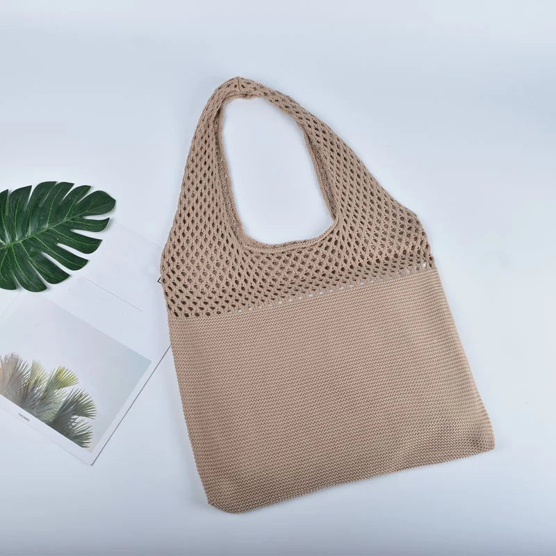 Sac Cabas Crochet Tressé