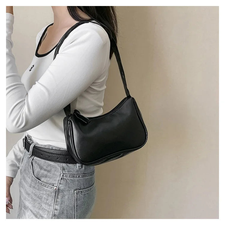 Sac Sous-Bras Cuir PU Mini