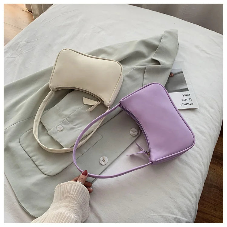 Sac Sous-Bras Cuir PU Mini