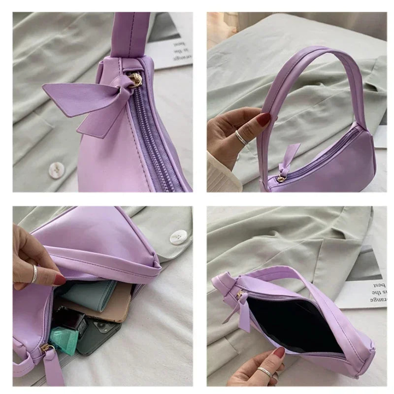 Sac Sous-Bras Cuir PU Mini