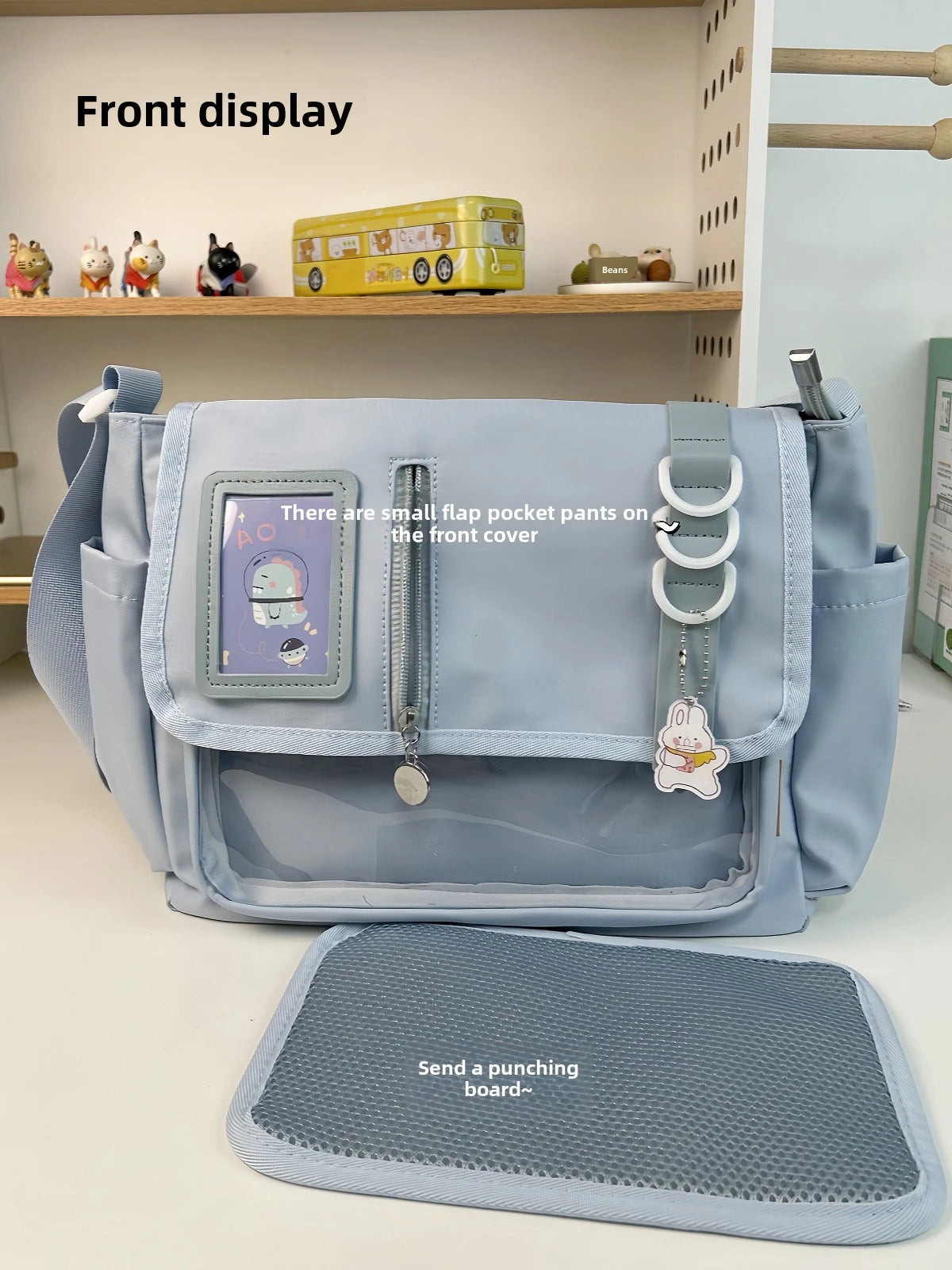 Sac Transparent Harajuku Y2K Badges