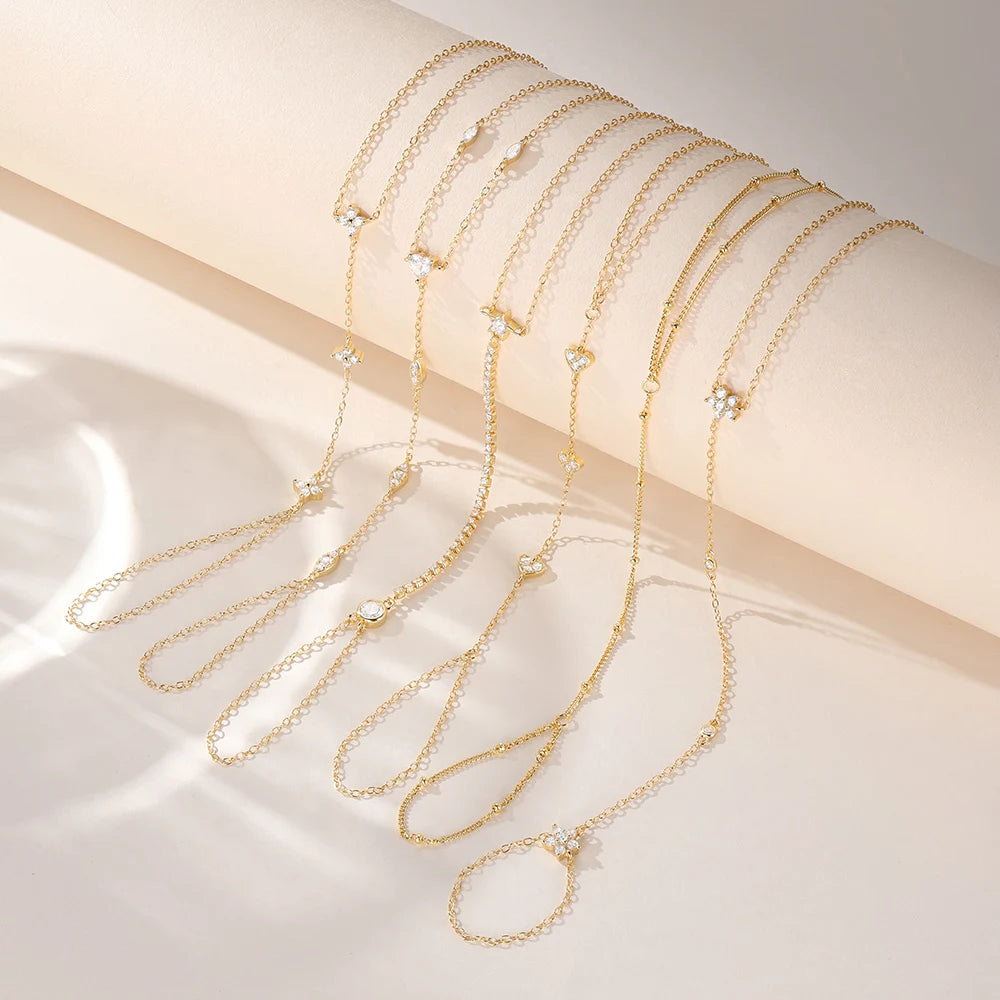 Bracelet Argent 925 Cœur & Étoile