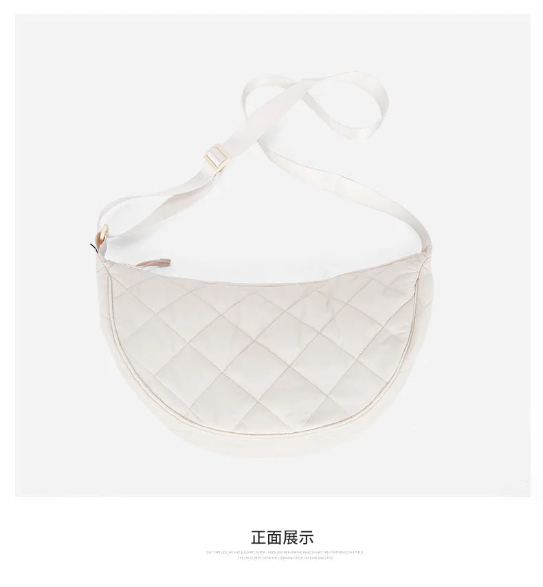 Sac Bandoulière Demi-Lune Nylon