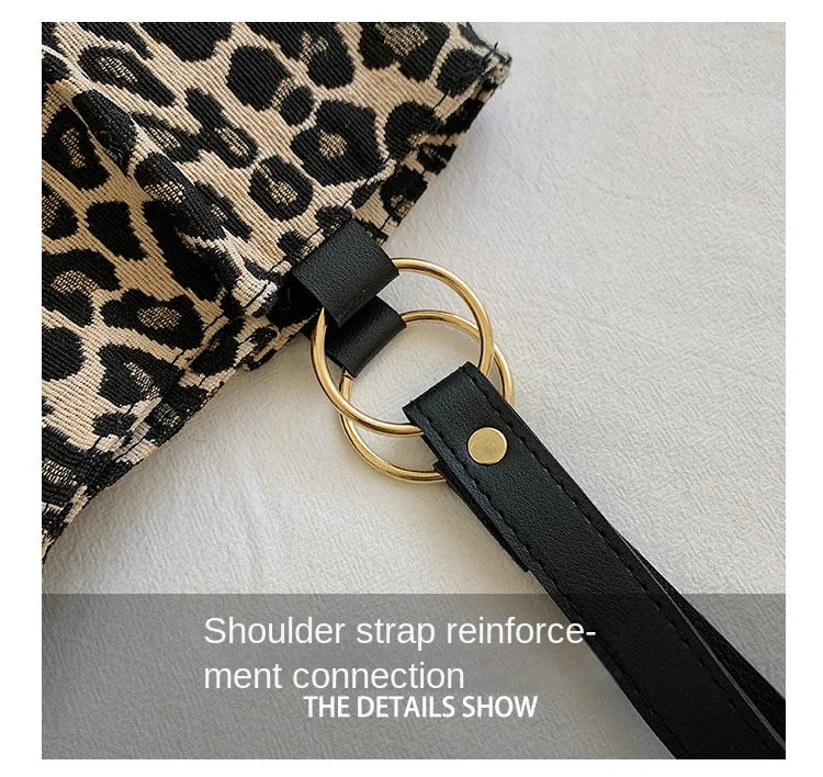 Tote Bag Imprimé Léopard