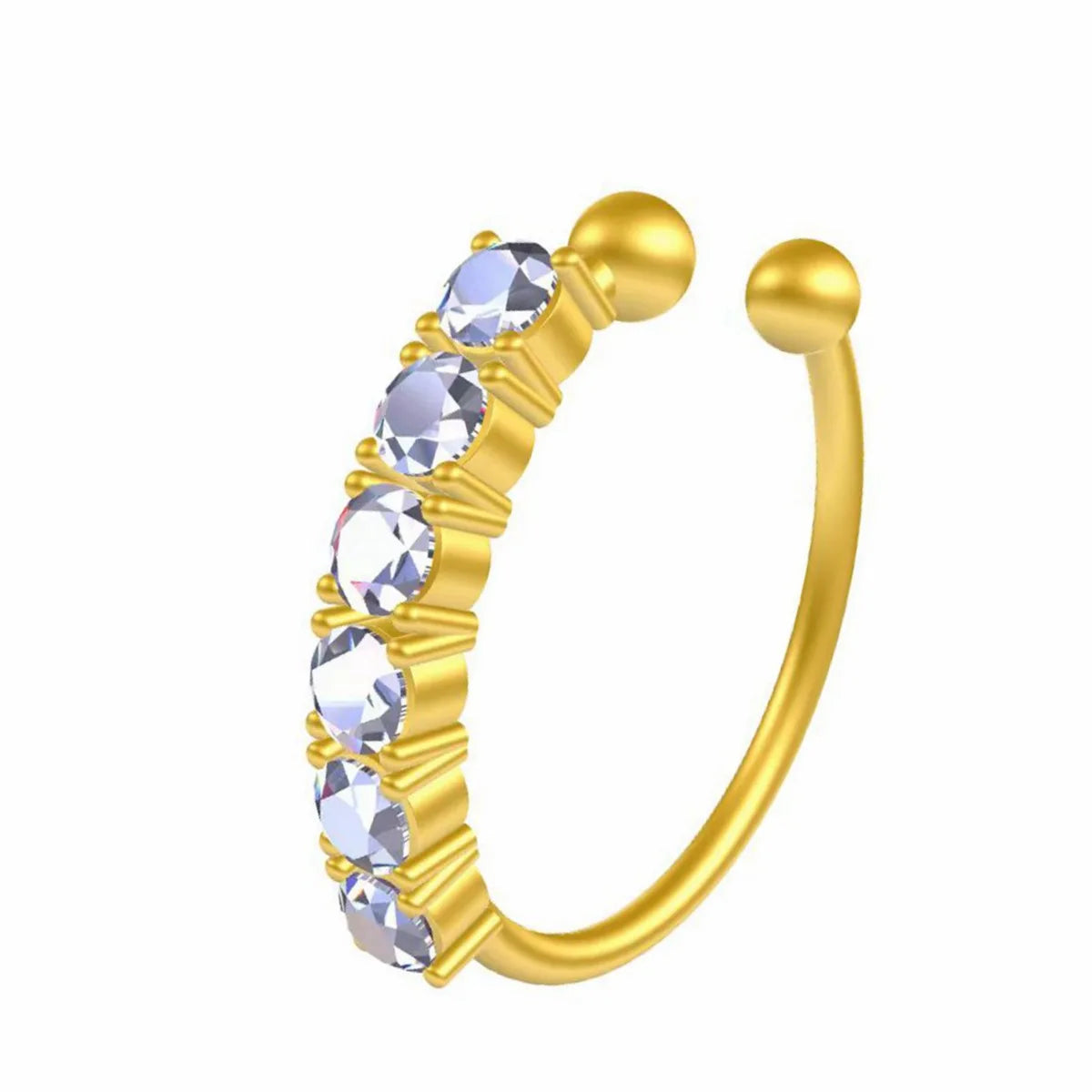 Piercing Nez Zircon Discret