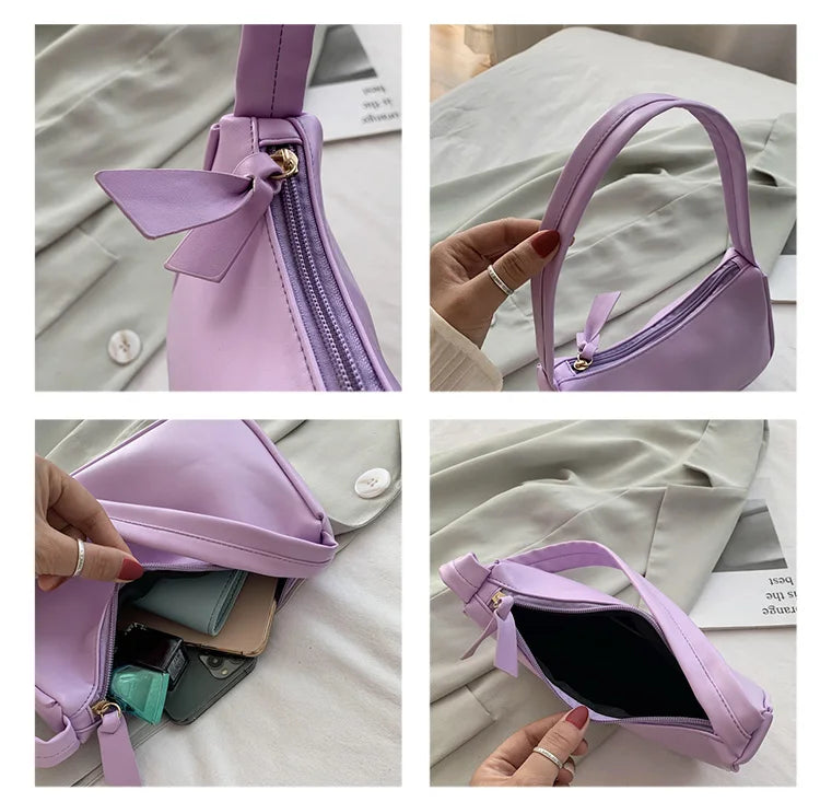 Sac Sous-Bras Cuir PU Mini