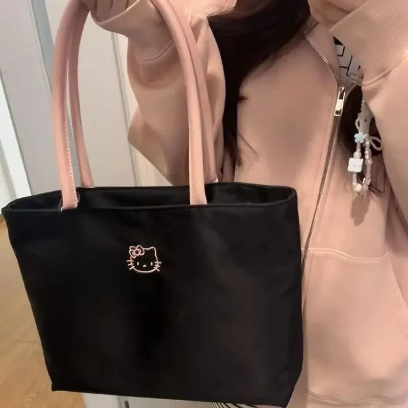 Tote Bag Hello Kitty Broderie