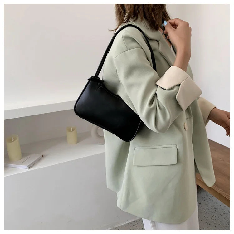 Sac Sous-Bras Cuir PU Mini