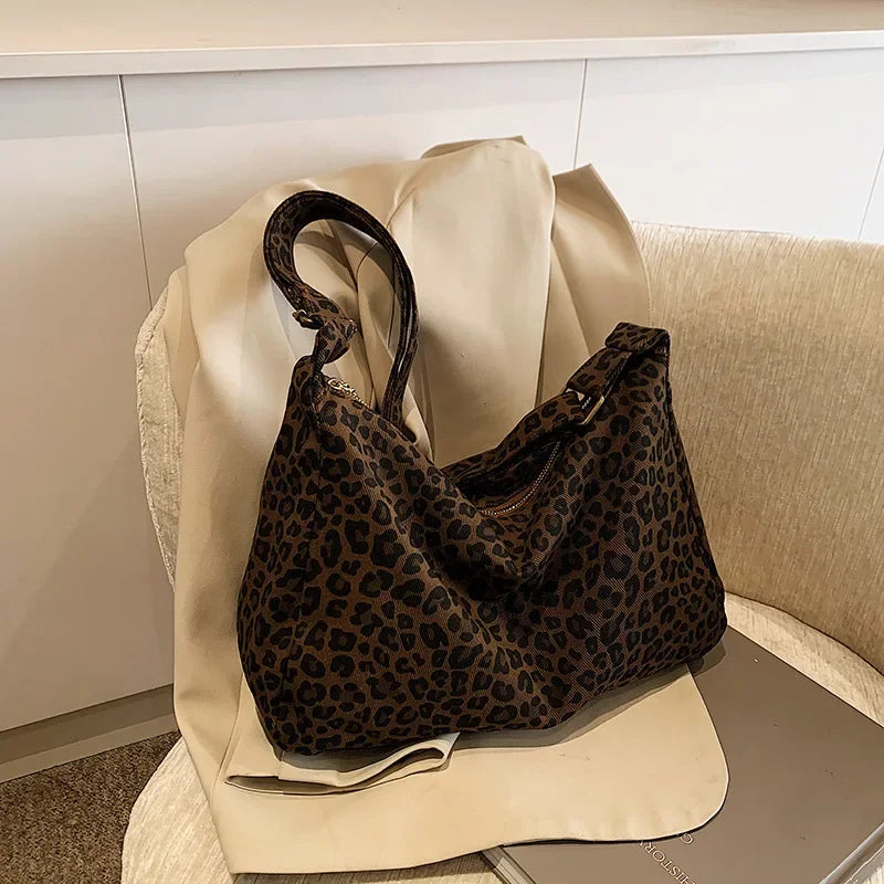Tote Bag Imprimé Léopard
