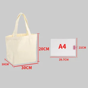 Tote Bag Toile Réutilisable