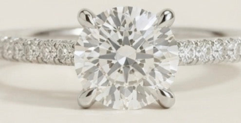Set de Bagues Zircone Ronde Brillante - Argenté | Alliance Tendance