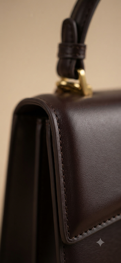 Sac Carré Cuir PU Mini Élégant