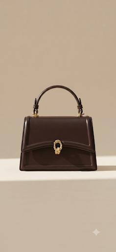 Sac Carré Cuir PU Mini Élégant